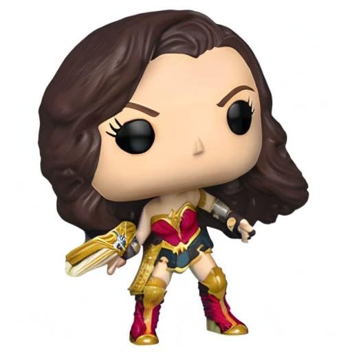 Funko Spring Convention (Eccc) 2021 Exclusive - Wonder Woman 1984 - Wonder Woman With Tiara Boomerang (Metallic)
