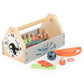 Wooden Tool Toy Toolbox Toddler Educational Construction Kids Toys Play Accessories Set Creative Gift for 3 Year Olds and Up Boy