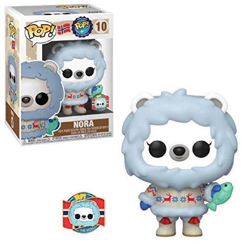 Funko Pop Around The World #10 Nora (Norway) With Pin Shop Exclusive