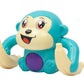 DHIYALIYA MART Dancing Monkey Musical Toy for Kids | Baby Spinning & Rolling Monkey Doll with Light & Sound | Interactive Musica