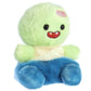 Aurora Adorable Palm Pals Brainy Zombie Stuffed Animal - Pocket-Sized Fun - On-The-Go Play - Green 5 Inches