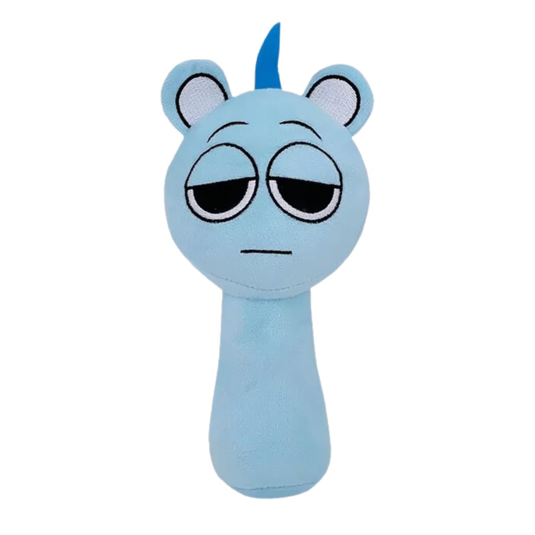 TechMax Solution Blue Shy Sprunki Plush Toys