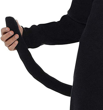 Party City Black Cat Onesie Costume For Girls - Costume Includes Black Hooded Fleece Jumpsuit With Cat Ears, Whisker Detailing & Long Tail - Costumes For Halloween, Birthday Parties & Themed Event