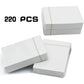 Blank Cards 220 Pcs 3.5 X 2.5 Inch Make Own Cards Of Diy Game Blank Cards White Design Playing Learning Note Cards Postcards For