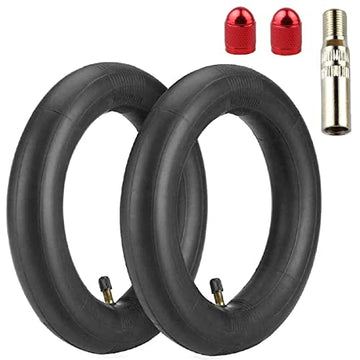 Aibiku 8.5 Inches Inner Tube For Electric Scooter, Thickened, Durable, Leak-Proof, 8 1/2 X2 Inner Tube For Xiaomi M365, For Gotrax Gxl V2 Scooter, For 50/7-6.1 Tire (Pair)