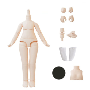 Xidondon 10Cm Doll Body 1/12 Ymy Pvc Body For Gsc,Sto,1/12 Bjd Doll Head Movable Spherical Joint Dolls Action Figure Girls Boys 