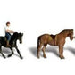 Horseback Riders Ho Scale Woodland Scenics