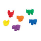 EAI Education Farm Animal Counters - 144 Plastic Figures in Jar, Model 13201J