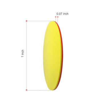Tommyhome Plastic Two-Color Counter,Red/Yellow Two Side 1000 Pcs,Counting Manipulatvies, Math Counters For Kids, Counting Chips