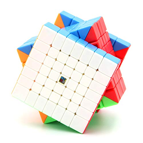 Cuberspeed Moyu Meilong 7X7 V2 Moyu Mofang Jiaoshi Meilong 7X7 Stickerless Magic Cube Mfjs Meilong 7X7X7 Cubing Classroom Meilong 7X7 Speed Cube