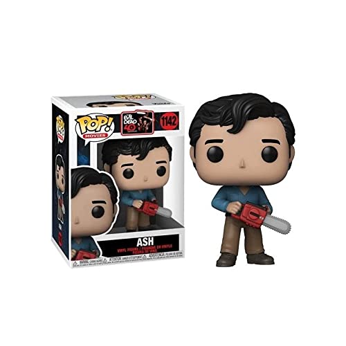 Funko Pop Pop! Movies: Evil Dead Anniversary - Ash (Styles May Vary) 3.75 Inches Ash W/(Bd) Chase Multicolor