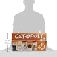 Late for the Sky CAT-opoly Board Game - Large Multicolor Edition, Fun Family Game for Cat Lovers