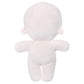 niannyyhouse 6in(15CM) Plush Doll Without Embroidery Humanoid Stuffed Toys Dress Up Fat Body Glossy Wearable Clothing (15CM, B-2