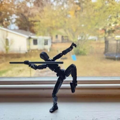 Rugwun Titan 13 Action Figure Lucky Robot 13 Action Figures Funny 3D Printed Multi Jointed Action Figures Nova 13 Action Figure Desktop Decorations Game Gifts for Kids mature-themed (9-pcs)