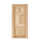 Dollhouse Doors, Wooden Miniature Dollhouse Furniture Door Frame for Dolls Houses Decoration-1: 12 Scale