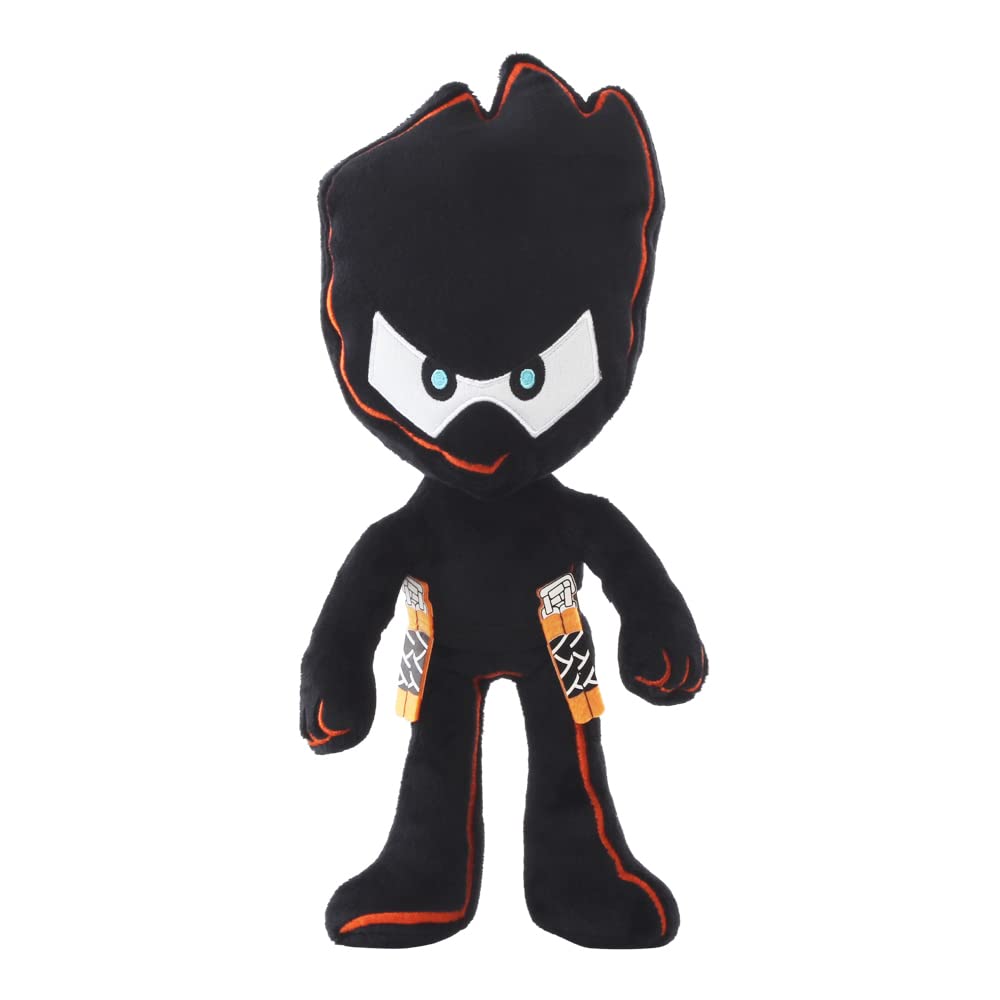 Ninja Kidz Tv Plush Buddy - Paxton  12 Inch Figure  Removable Signature Toy Nunchucks  Collectable  Great Gift & Fun Toy For Kid