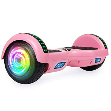 Sisigad Hoverboard For Kids Ages 6-12, With Built-In Bluetooth Speaker And 6.5' Colorful Lights Wheels, Safety Certified Self Balancing Scooter Gift For Kids