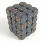 Chessex Manufacturing 25820 Opaque Dark Grey With Copper - 12 Mm Six Sided Dice Set Of 36