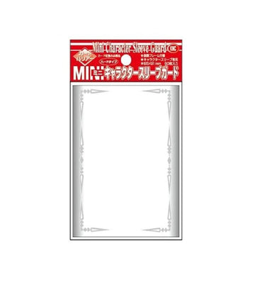 Akashiya Barrier Mini Character Guard Card Sleeves (60 Piece), Clear, 65 X 91Mm