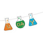 YiiiGoood Science Theme Happy Birthday Paper Banner For Kids Birthday Party