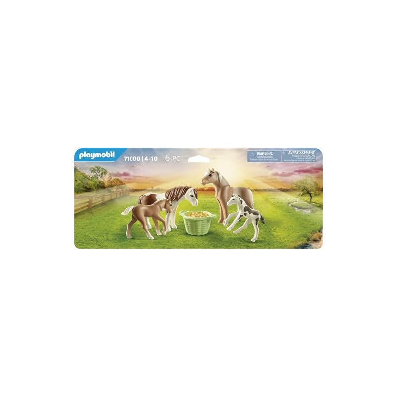 Playmobil Icelandic Ponies with Foals
