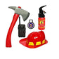 Ebtoys Fireman Role Play Costume Halloween Christmas Fireman Dress Up Set & Fire Fighter Toys Kits,5Pcs