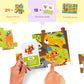 LoveDabble Search and Find Puzzle - Where is It? Jaunty Jungle | Toddler Puzzles Ages 3-5 | Animal Puzzle for Toddlers and Kids