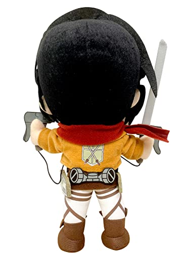 Great Eastern Attack On Titan 9.5' Mikasa Ackerman Plush
