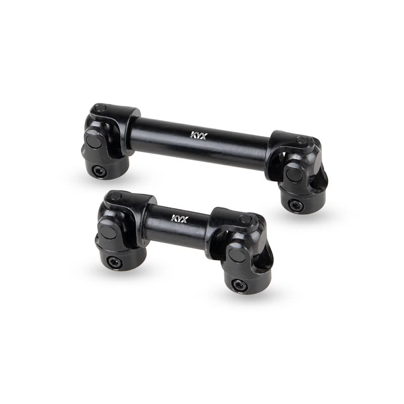 KYX Racing Hard Steel Center Drive Shaft Upgrades Parts Accessories for 1/18 RC Crawler Car Axial Traxxas TRX4M