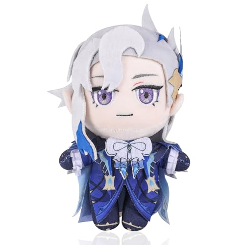 Genshin Impact Character Plush Doll, Plushie Stuffed Doll, Costume Plushy Props For Genshin Fans (Neuvillette)