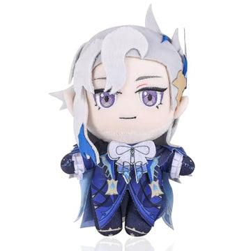 Genshin Impact Character Plush Doll, Plushie Stuffed Doll, Costume Plushy Props For Genshin Fans (Neuvillette)
