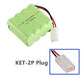 CBB 9.6V 2400mAh Ni-MH Battery Pack Rechargeable AA X Mode with Standard Tamiya Connector for HuanQi 781 728 RC 1:24 M1A2 Toy Ta