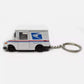 ??KiNSMART Die Cast 2.5 Inch United States Postal Service Truck USPS Grumman LLV 1:72 Scale 2.5in Key-Chain