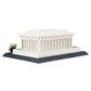 Apostrophe Games Lincoln Memorial Building Block Set (979 Pieces) Washington D.C. Lincoln Memorial Famous Landmark Series - Arch