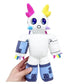 Hqrysh Gnarpy Plush, Regretavator Gnarpy Alien Cat Plush Toys Give Fans And Friends Beautifully Plushie Doll Gifts (White)