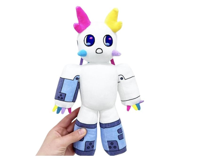 Hqrysh Gnarpy Plush, Regretavator Gnarpy Alien Cat Plush Toys Give Fans And Friends Beautifully Plushie Doll Gifts (White)