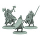 Cmon A Song Of Ice And Fire Tabletop Miniatures Game Stark Unit Attachments Box I - Enhance Your Stark Units! Strategy Game For