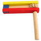 Judaica Place Small Wood Noise Maker Gragger (5.5") - Colorful Purim Toy