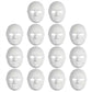 Yookat 14 Pieces Paper Art Masks White Craft Masks Paintable Paper Mask Mardi Gras Masquerade Masks (Style8)