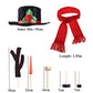 Colovis 16Pcs Snowman Decorating Kit, Snowman Making Kit Snow Toys for Winter Outdoor Party Christmas Holiday Decoration(2 Pack)