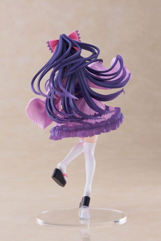 Lunk Yatogami Tohka Action Figure Gothic Purple Dress Model Pvc Anime Statue Character Collections Model Ornaments 7.1 Inch