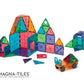Magna-Tiles Dx 48-Piece Magnetic Construction Set, The Original Magnetic Building Brand