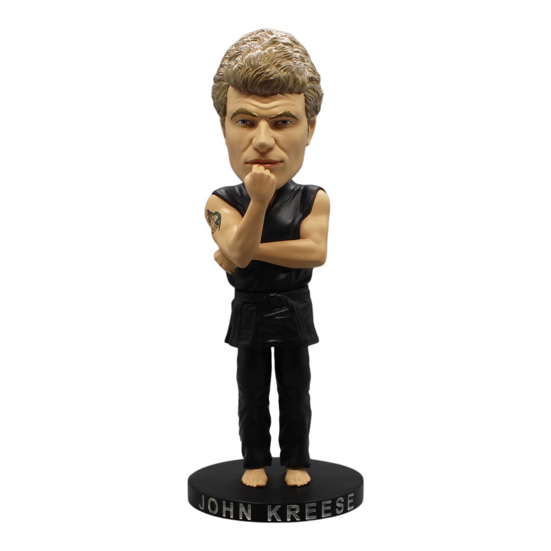 Icon Heroes Karate Kid John Kreese Bobblehead, 8 Inch, Multicolor, Plastic, Model IH311625