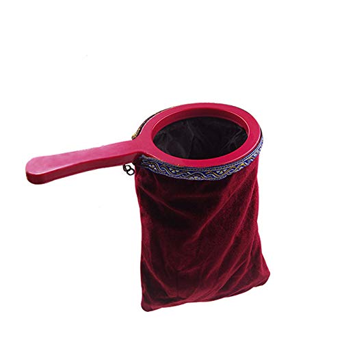 Shinena Magical Magic Props Change Bag Make it Appear or Disappear for New Pattern Magic Tricks with 2 Tricks 3 Pockets ,Pull Fl