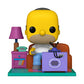 Funko Pop! Deluxe Couch Homer Watching TV - Multicolor Vinyl Figure, Standard Size, Model 52945
