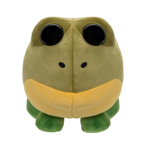 Adopt Me! Collector Plush - Bullfrog - Series 3 - Common In-Game Stylization Plush - limited availability Virtual Item Code Included - Toys For Kids Featuring Your Favorite Pet  Ages 6+