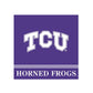 TCU Horned Frogs Luncheon Napkins - Officially Licensed - 12 7/8 x 12 7/8-2-Ply Thick Napkins with University Logo, 16 Pack by W