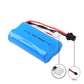 2 Pcs 7.4V 1500Mah 15C Sm2P Plug Li-On Battery For Wpl C24 Mn D90 Rc Car H101 H103 H105 Remote Control Rc Boat Rc Toys