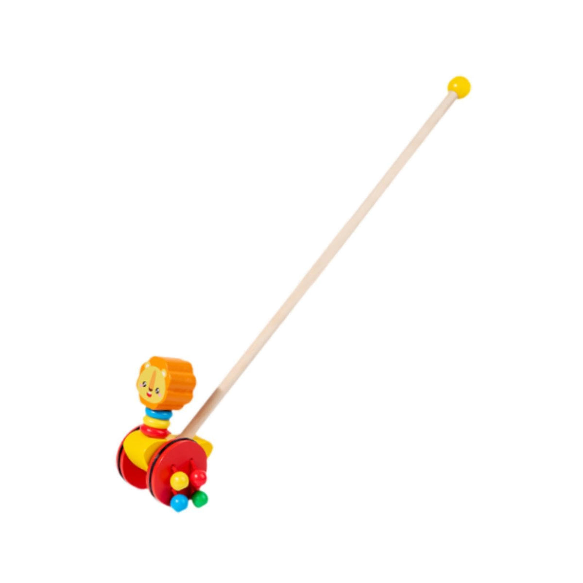 Atorse Push Along Walking Develops Motor Skills Wooden Push Toy For Kids Girls Boys Lion|Baby | Toys For Baby | Developmental Ba