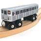 Munipals Mp01-110J Nyc Subway J-Train Nassau Street Express Wooden Railway Compatible R179